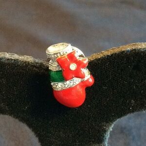 Vintage Nordstrom Christmas Mitten Pin
